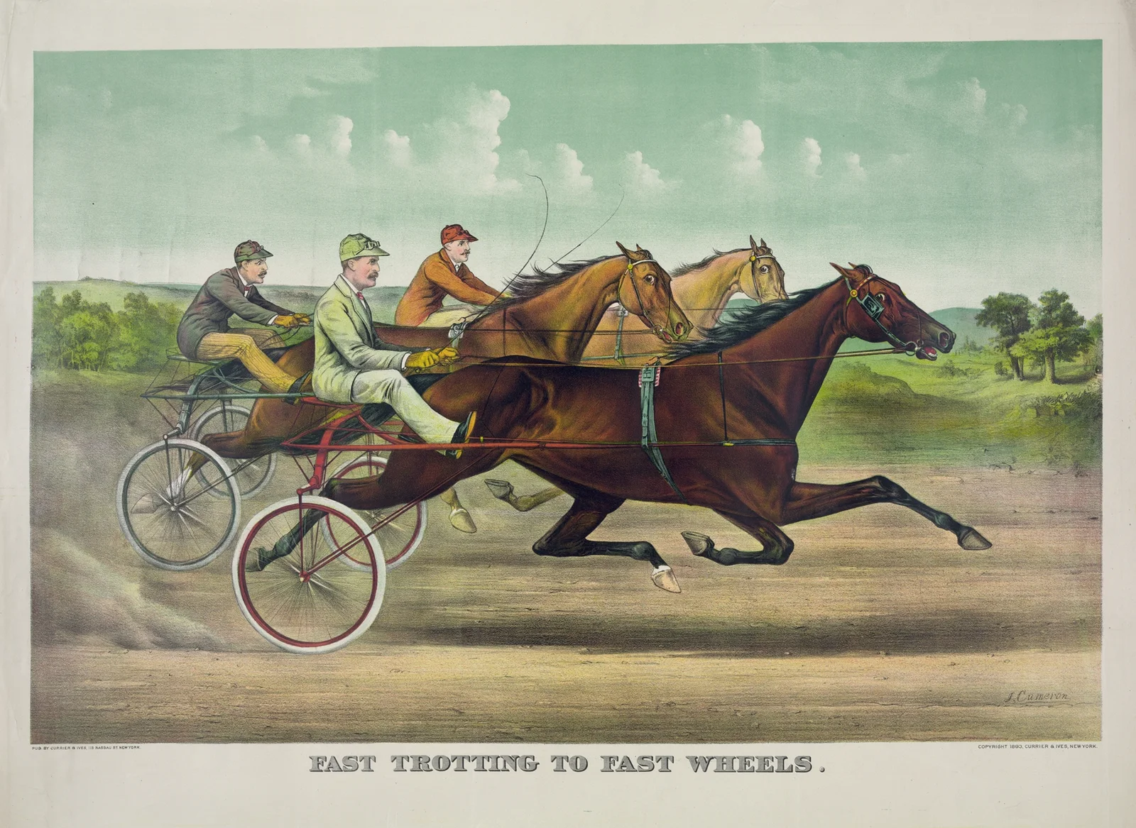 Fast trotting to fast wheels av John Cameron