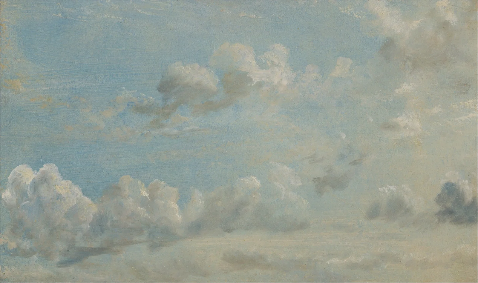 Cloud Study – nr 1 av John Constable