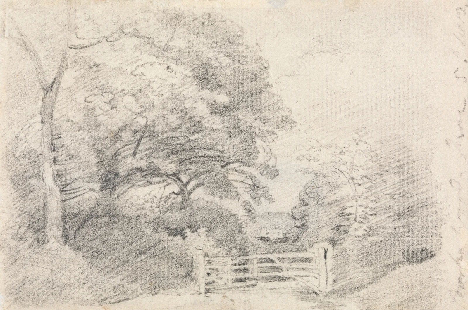 Coombe Wood av John Constable