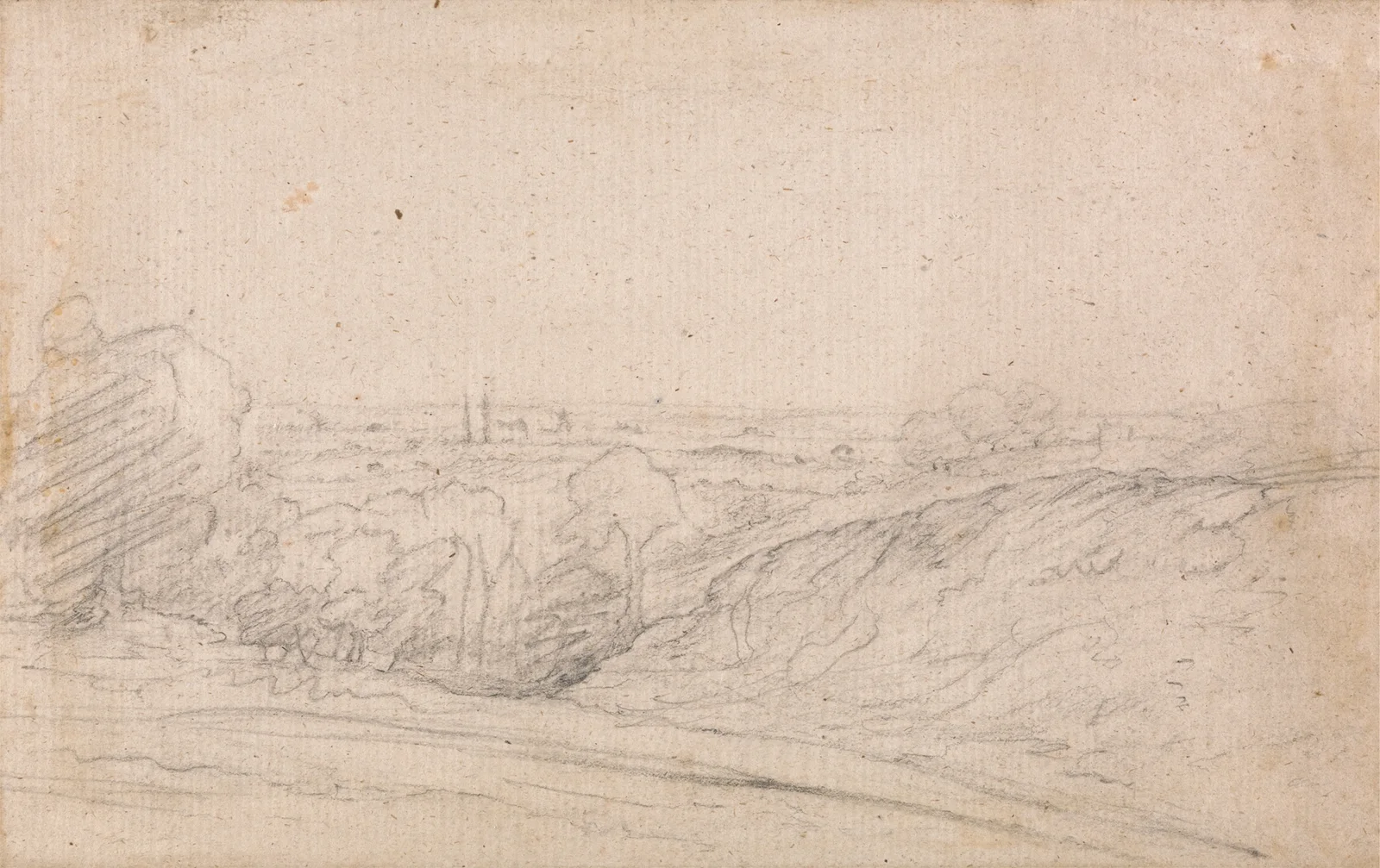 Dedham Vale from Langham av John Constable