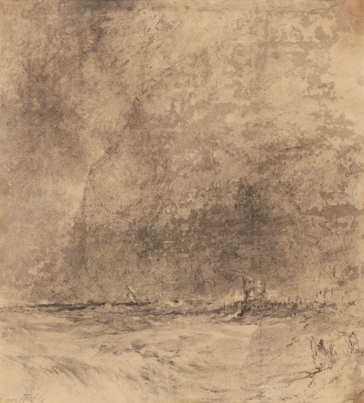 Flamborough Head av John Constable