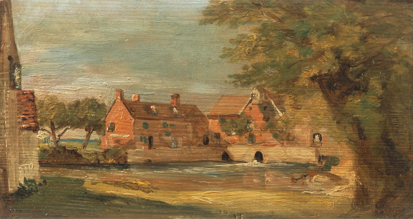Flatford Mill, 1810 av John Constable