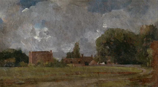 Golding Constable’s House, East Bergholt- the Artist’s birthplace av John Constable