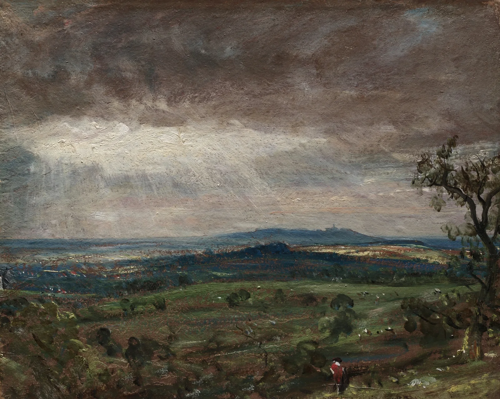 Hampstead Heath, Looking Toward Harrow av John Constable