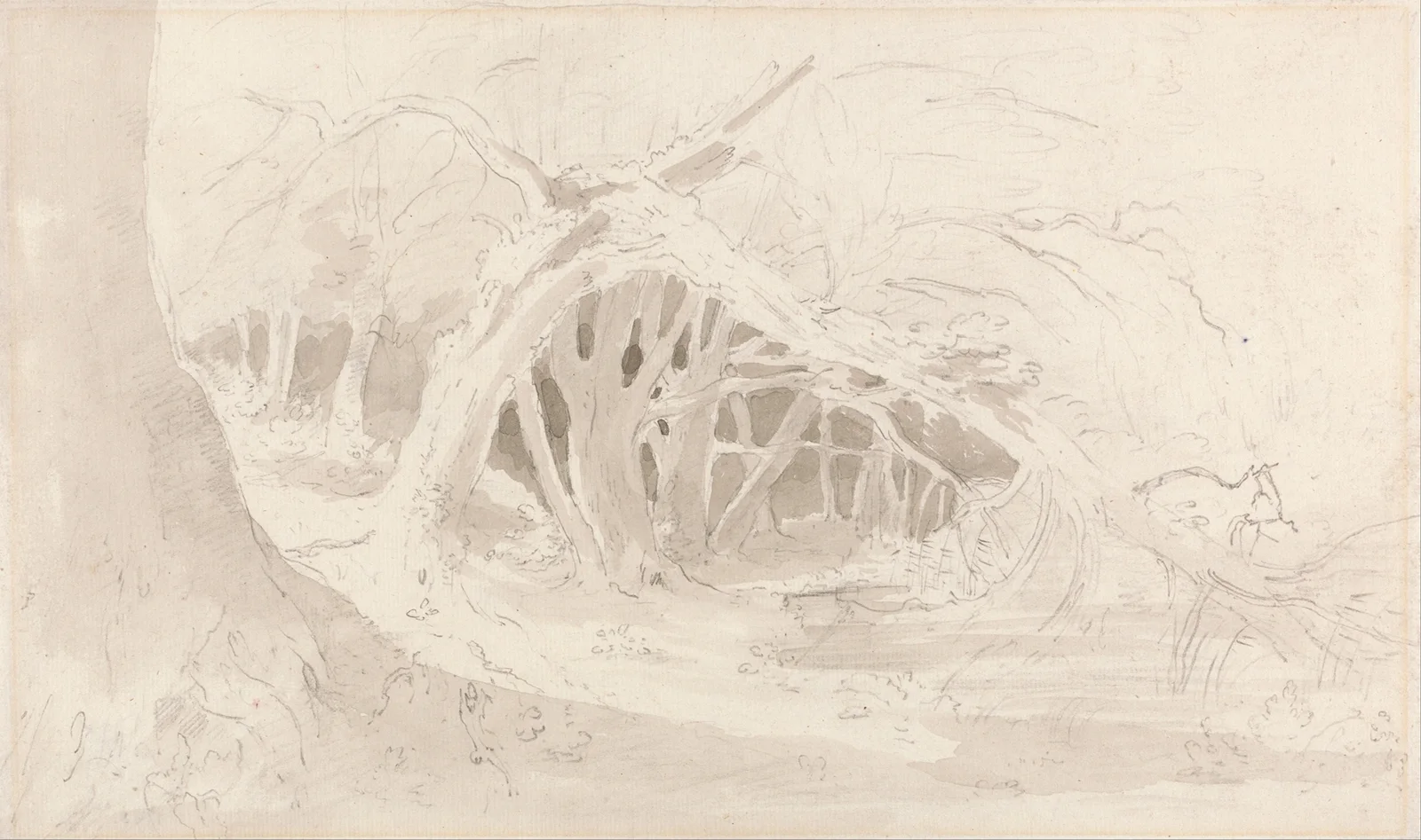 Helmingham- The Silent Pool av John Constable