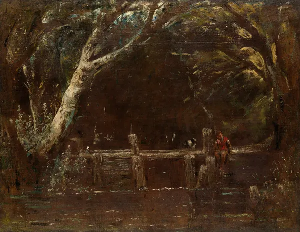 Landscape (The Lock), 1820 av John Constable