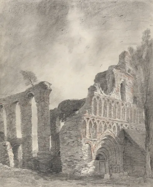 Ruin of St. Botolph’s Priory, Colchester av John Constable