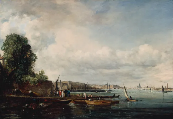 Waterloo Bridge av John Constable