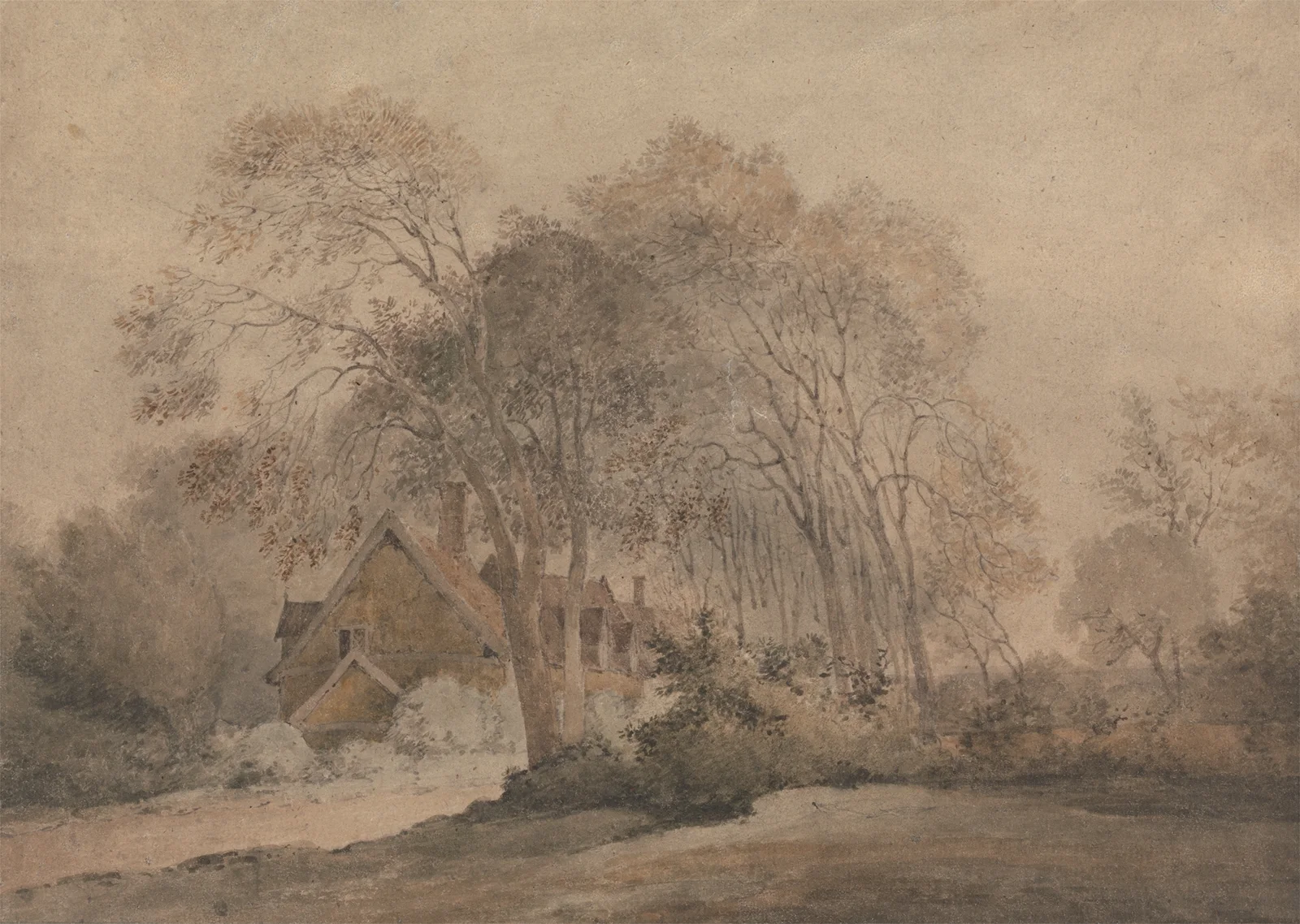 A House Among Trees av John Crome
