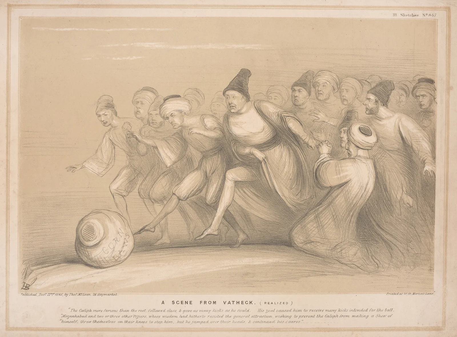 A scene from Vatheck av John Doyle