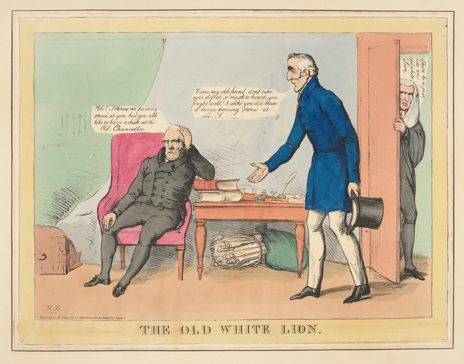The old white lion av John Doyle