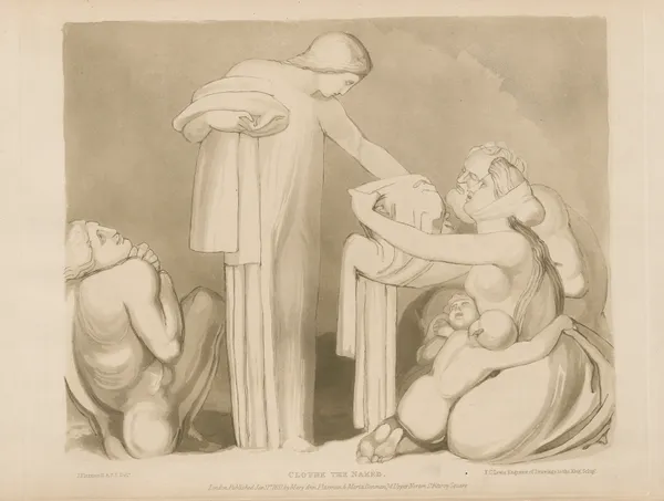 Clothe the naked av John Flaxman