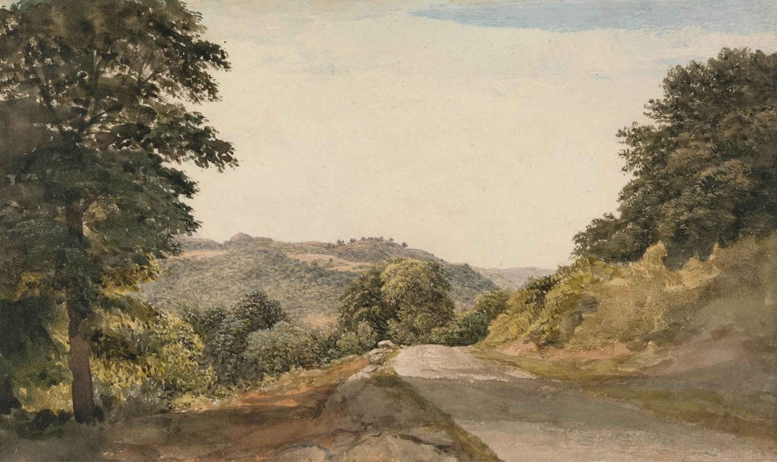 A Yorkshire Road av John Glover
