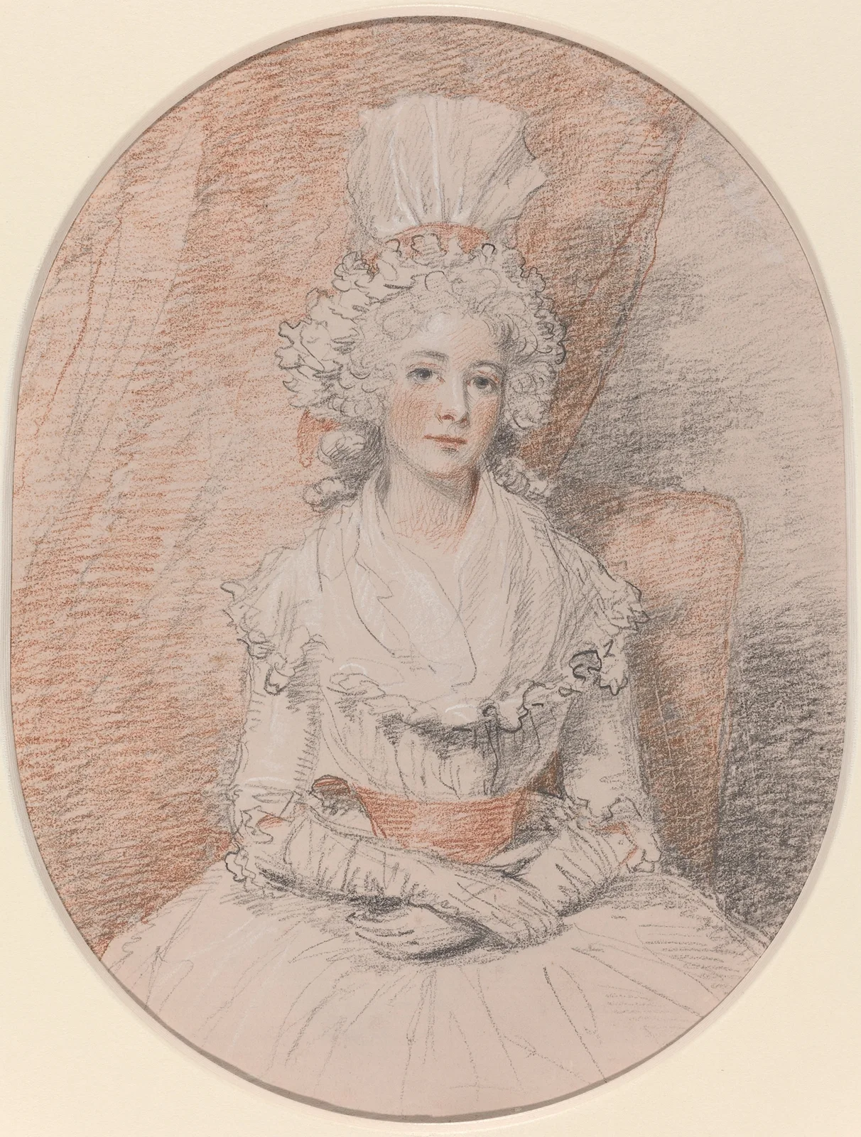 Miss Frances Beresford av John Hoppner
