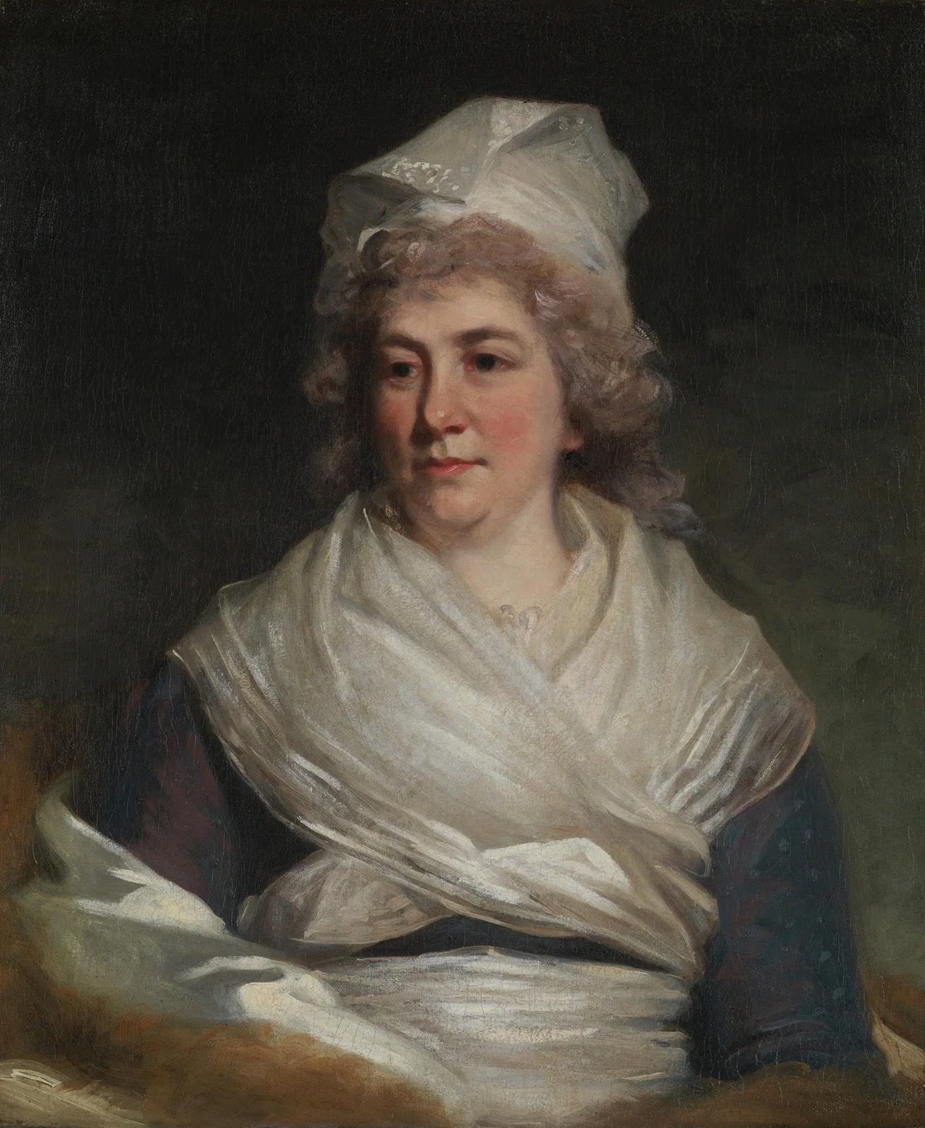 Mrs. Richard Bache (Sarah Franklin, 1743–1808) av John Hoppner