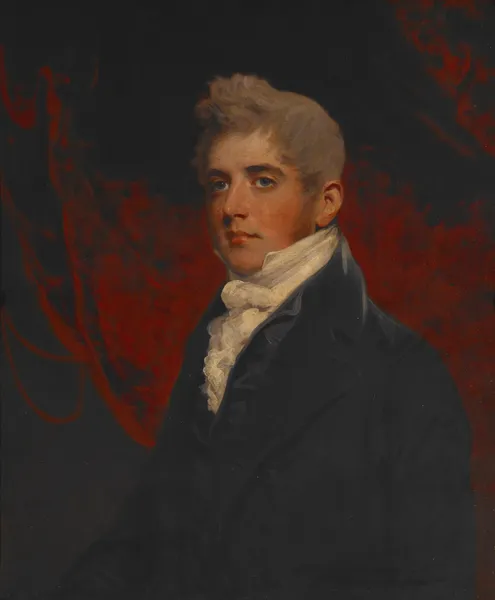 Portrait of William Inigo Jones av John Hoppner