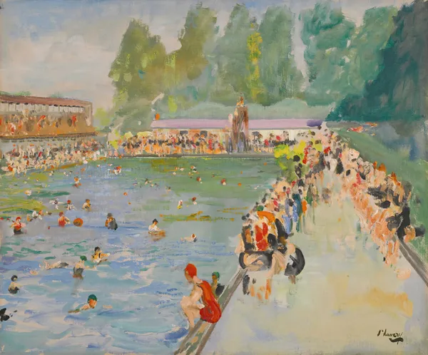 Chiswick Baths av Sir John Lavery