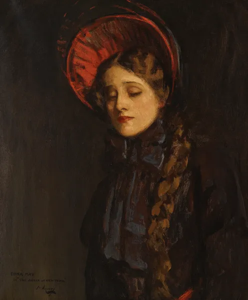 Edna May In The Belle Of New York av Sir John Lavery