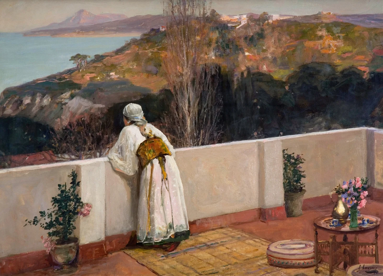 Evening, Tangiers av Sir John Lavery