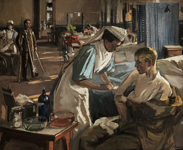 London Hospital av Sir John Lavery