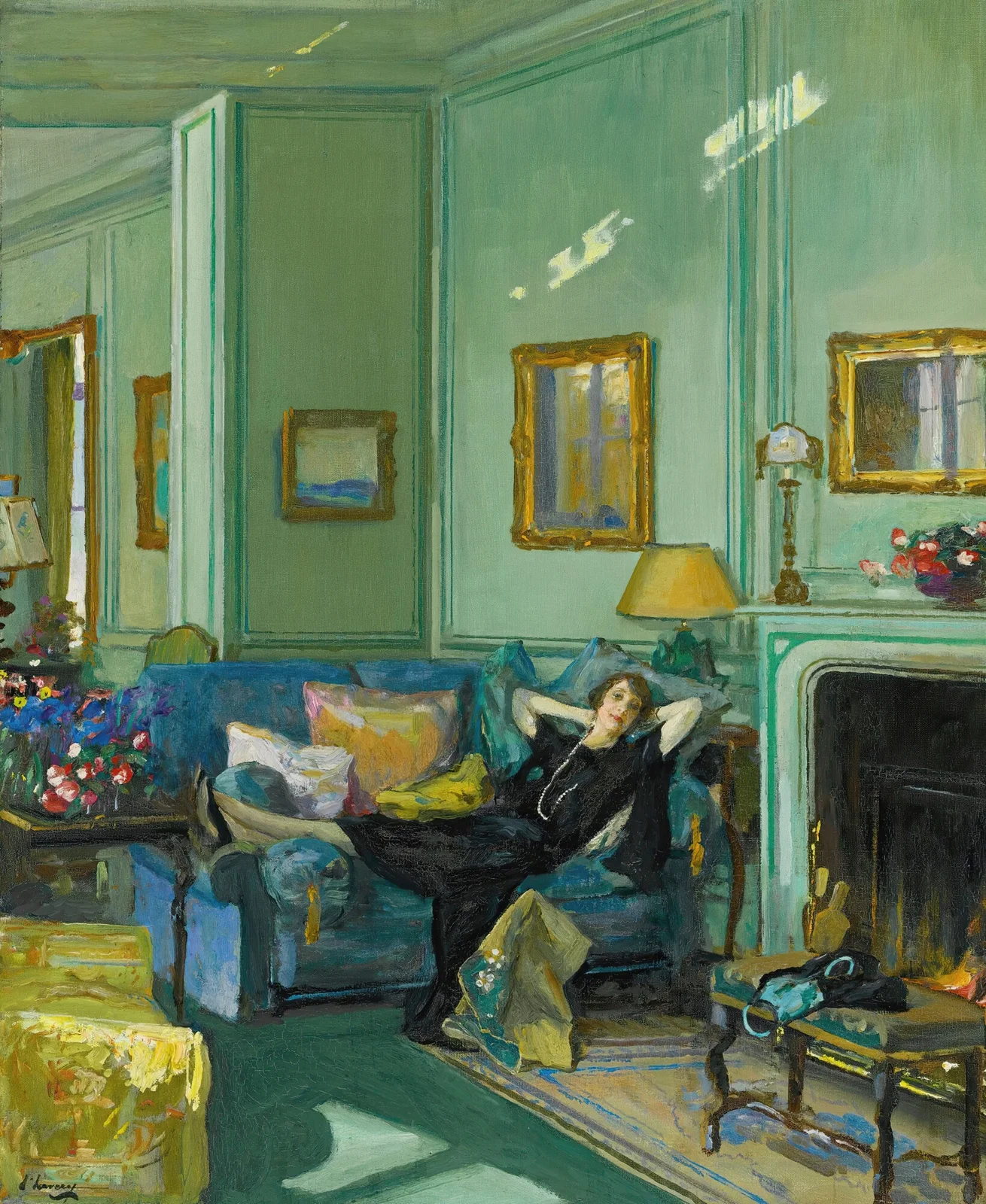 Mrs. Osler av Sir John Lavery