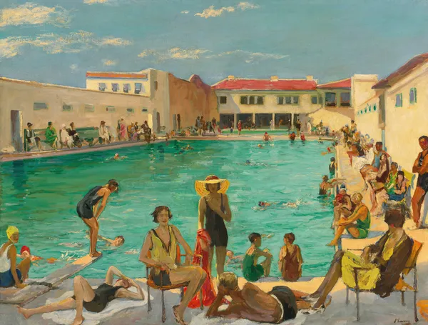 Winter In Florida av Sir John Lavery