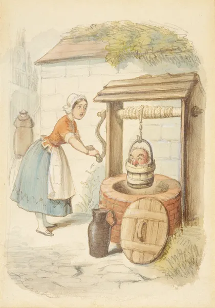 Illustration for ‘Ingoldsby Legends’ (19th century) av John Leech