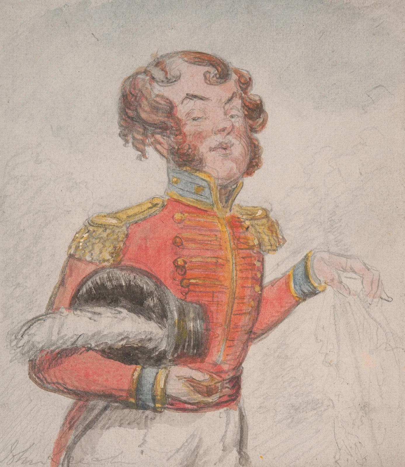 The Captain on Full Pay av John Leech