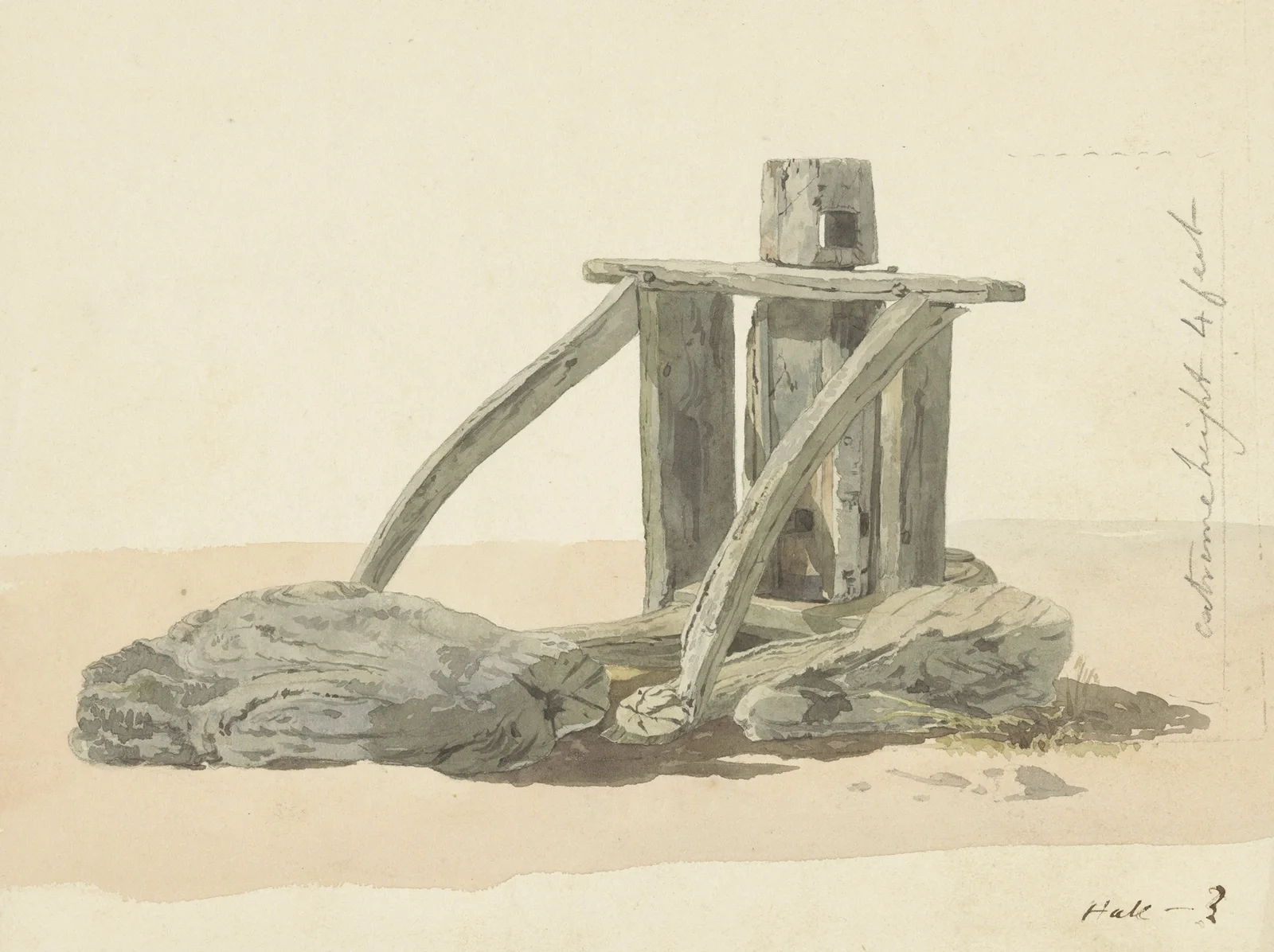Cape Town Beach Stand av John Linnell