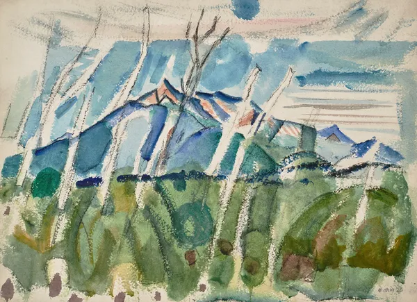 Chocorua Along with Dead Trees, White Mountains, N.H. av John Marin