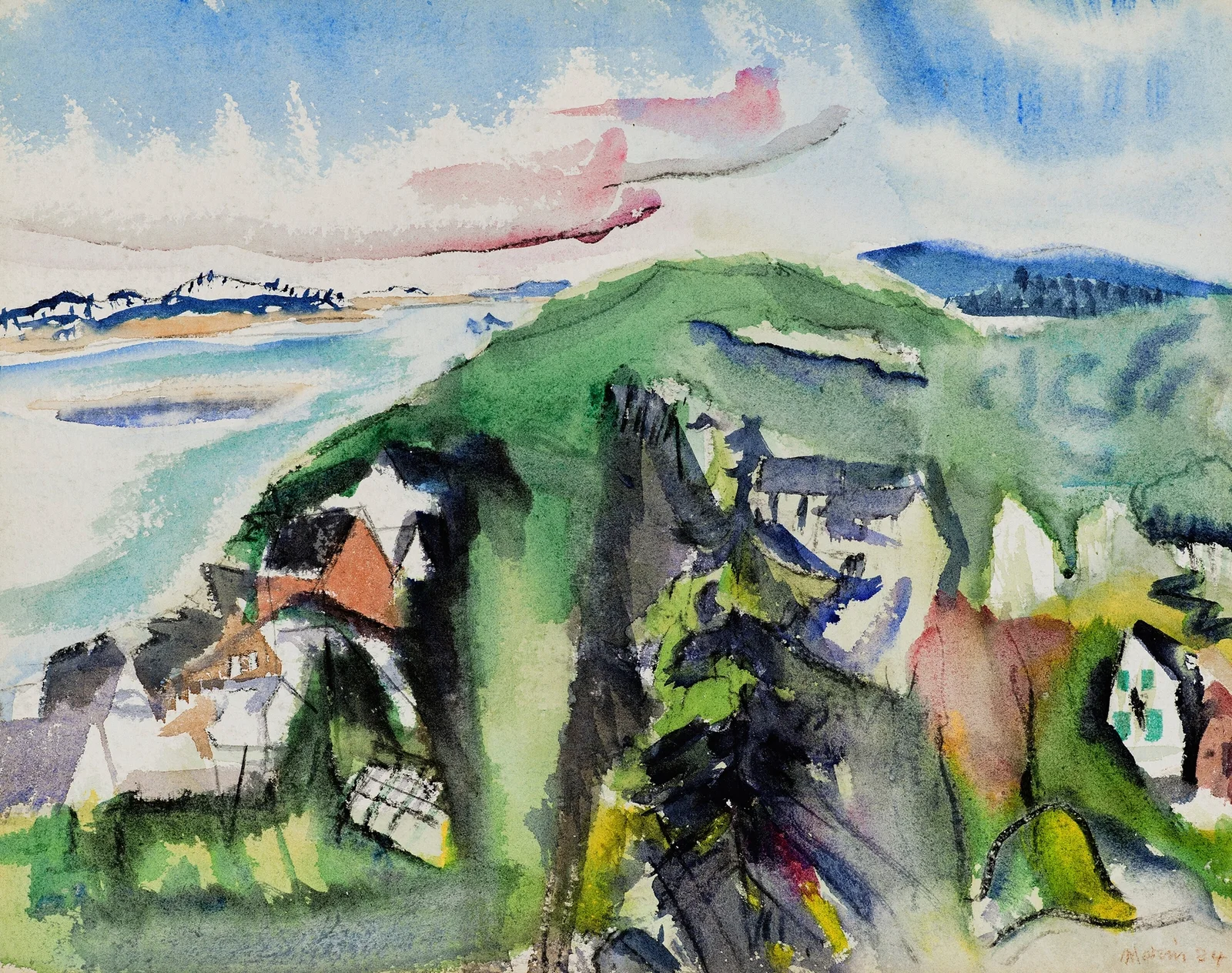 Deer Isle, Maine av John Marin