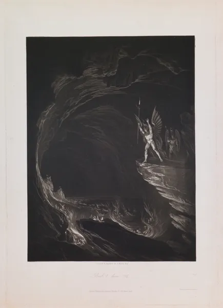 Satan Arousing the Fallen Angels (Book 1, Line 314) av John Martin