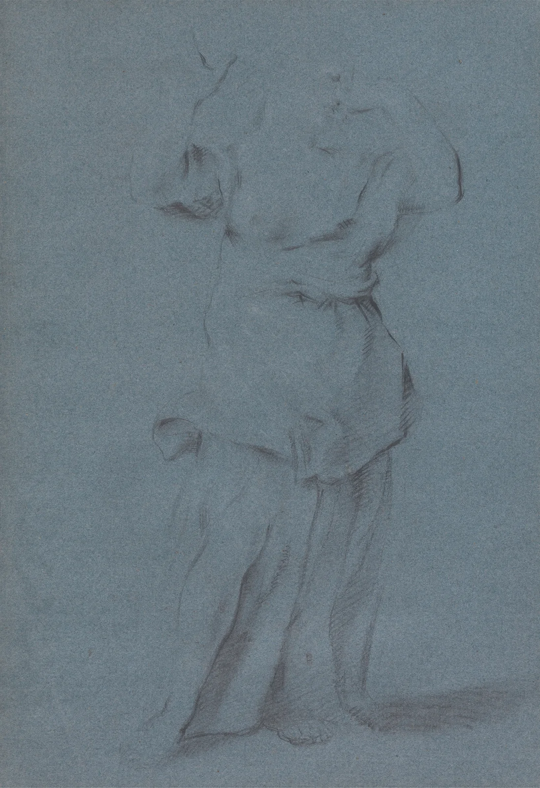Study of a Draped Classical Torso av John Opie