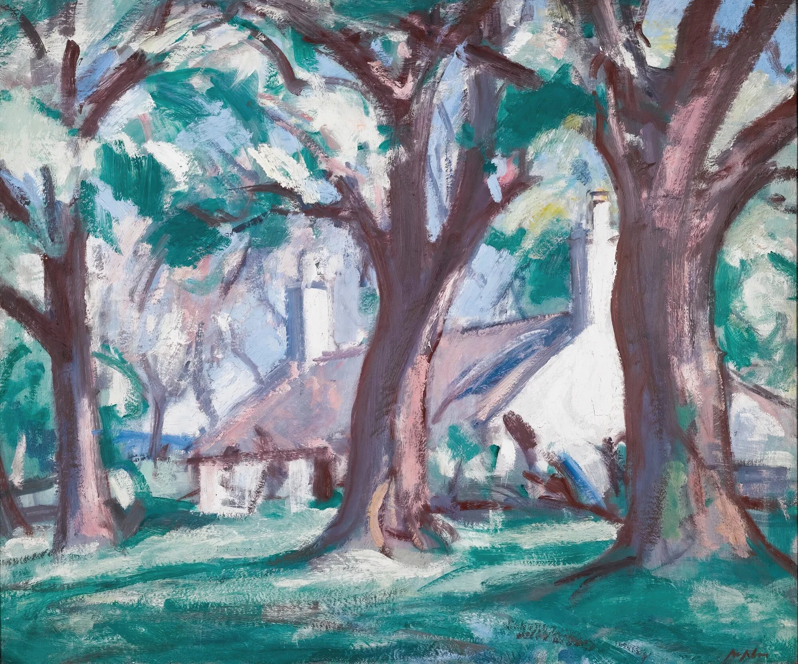 Kirkcudbright av Samuel John Peploe