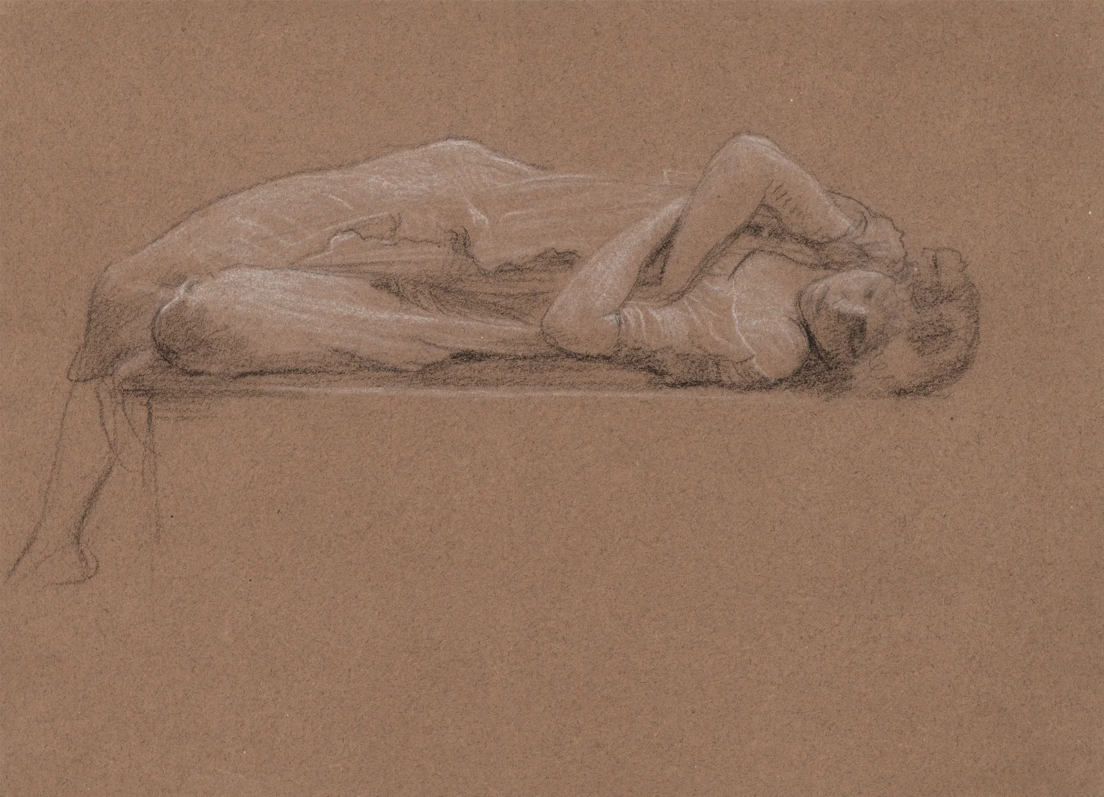Sleeping Girl av Edward John Poynter