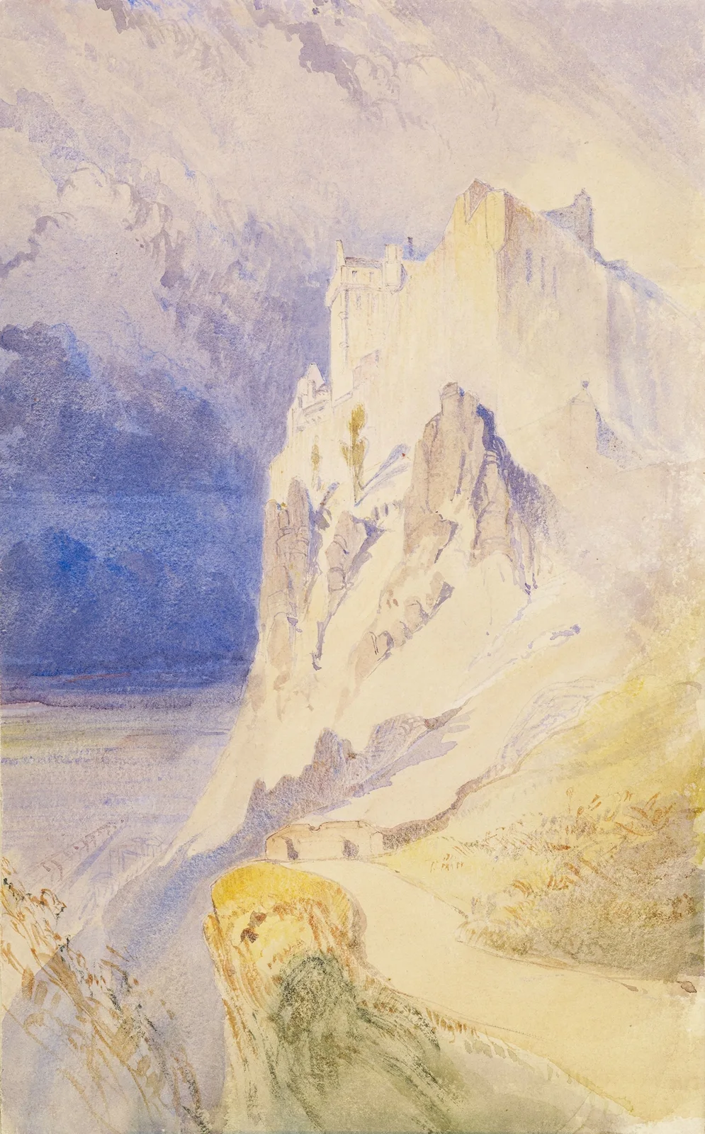 Dumbarton Castle av John Ruskin