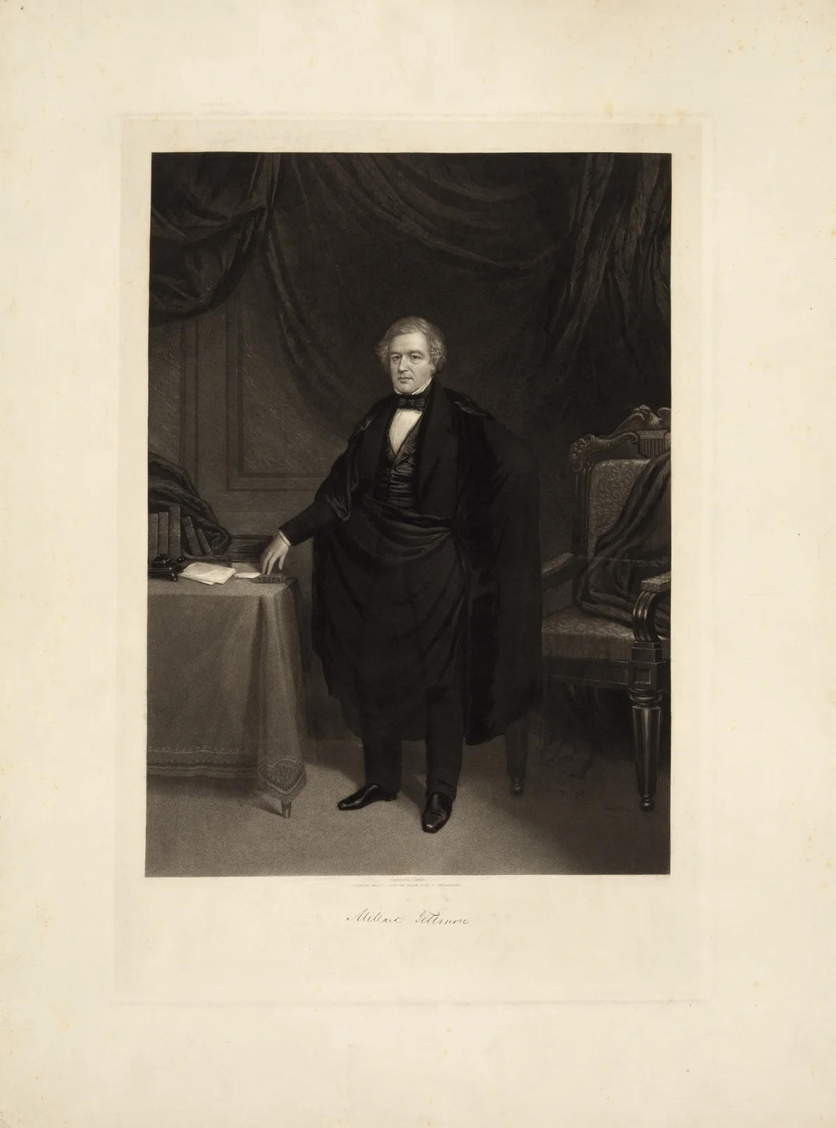 Millard Fillmore av John Sartain