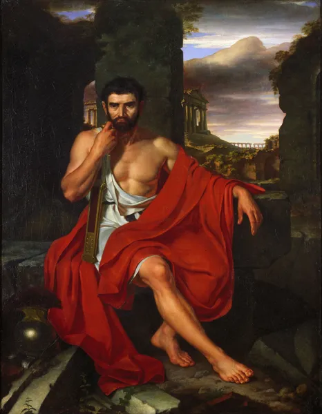 Caius Marius Amid The Ruins Of Carthage av John Vanderlyn