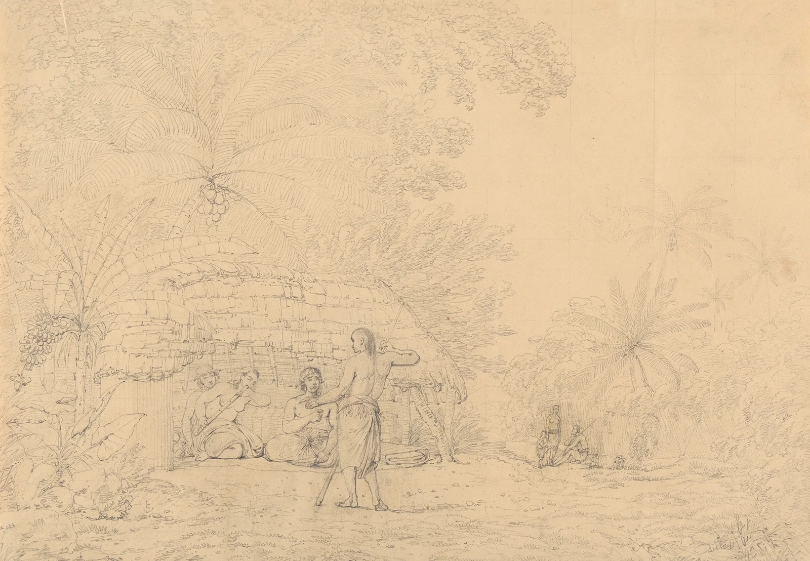 A View in Annamooka av John Webber