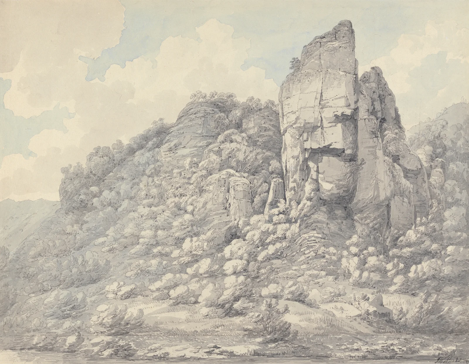 Rocks in Derbyshire av John Webber