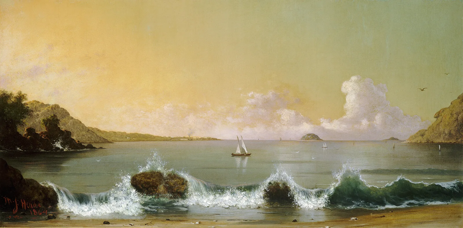Rio de Janeiro Bay av Martin Johnson Heade