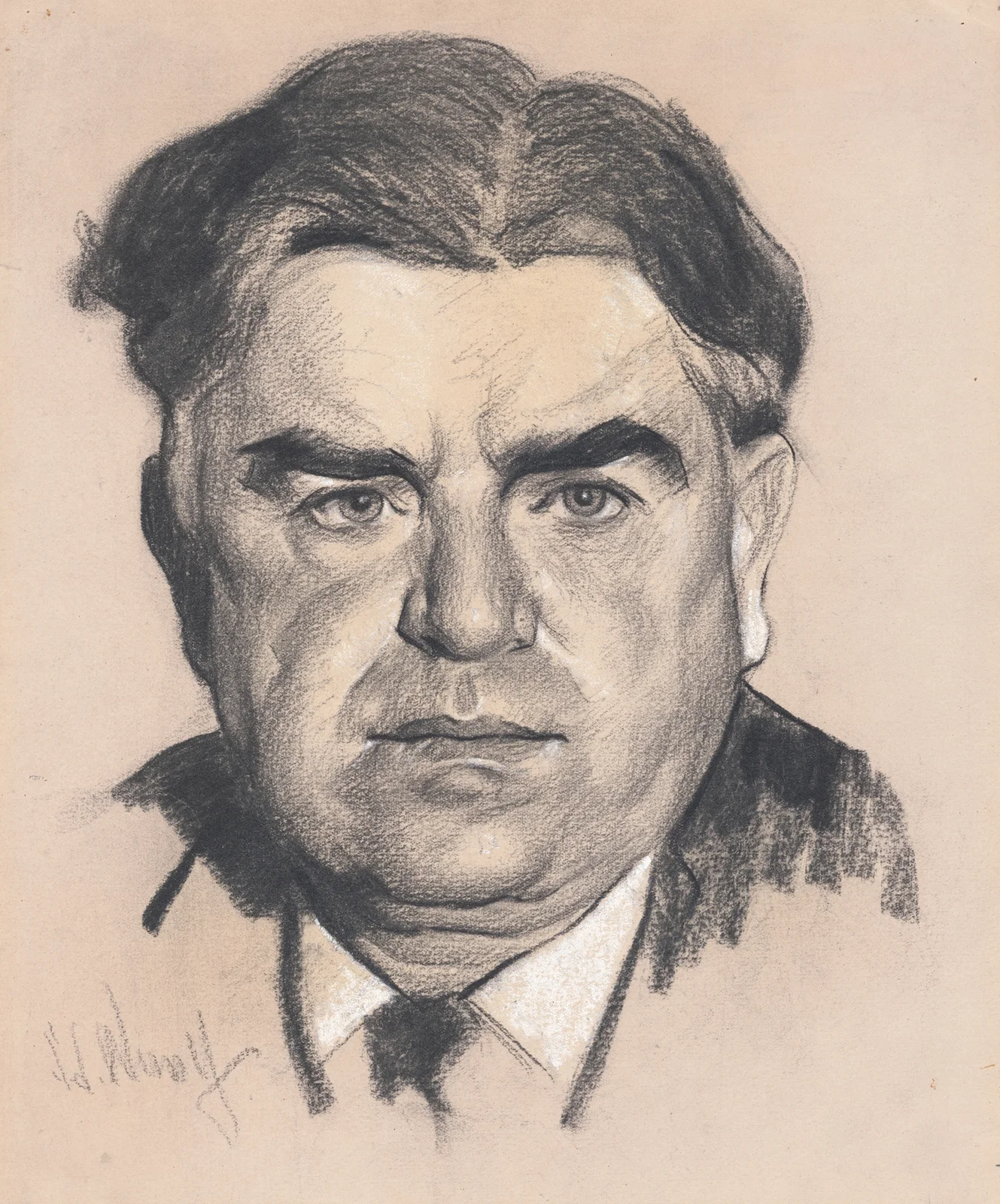 John Llewellyn Lewis av Samuel Johnson Woolf