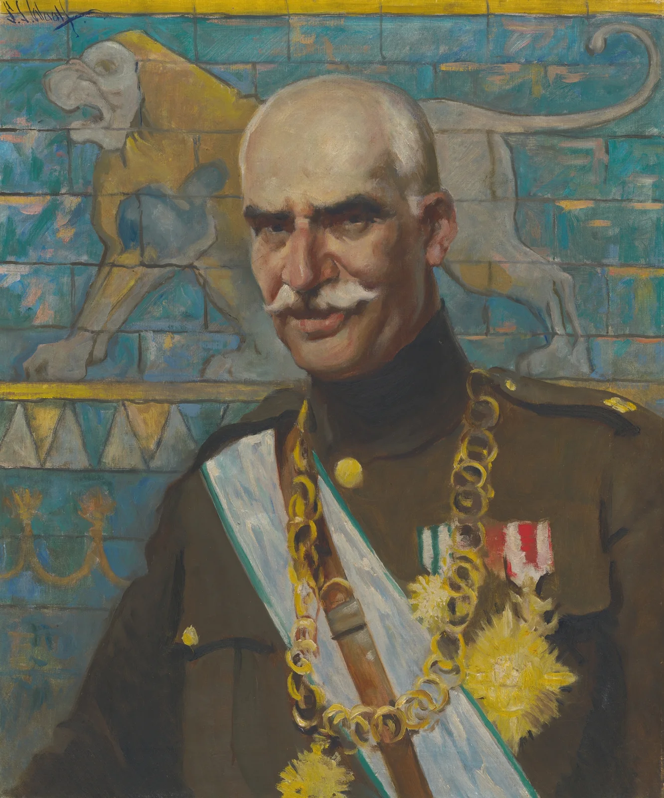 Reza Shah Pahlavi av Samuel Johnson Woolf