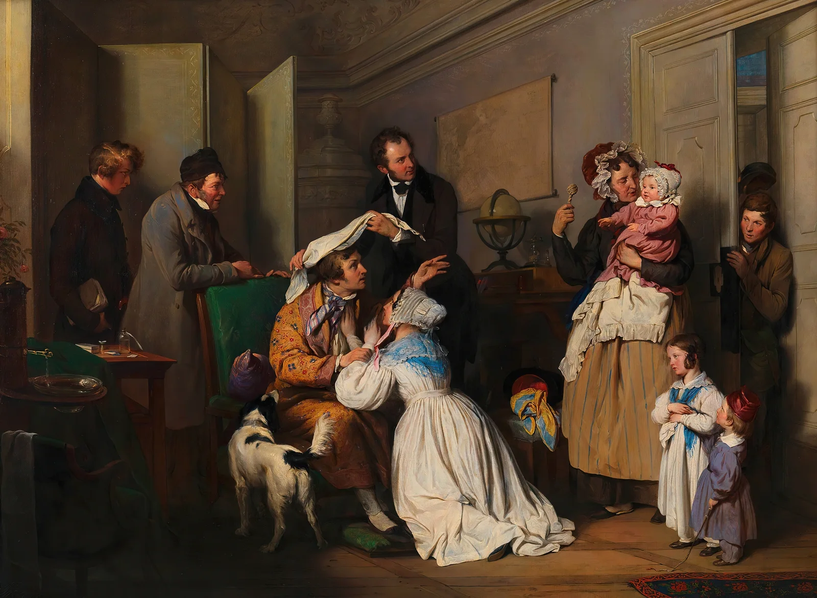 Der Augenarzt av Josef Danhauser