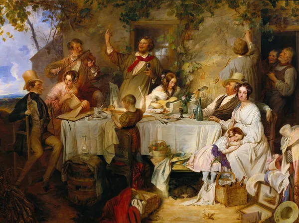 Wein, Weib und Gesang av Josef Danhauser