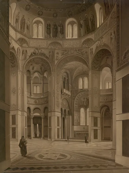 Basilica of San Vitale in Ravenna av Josef Langl