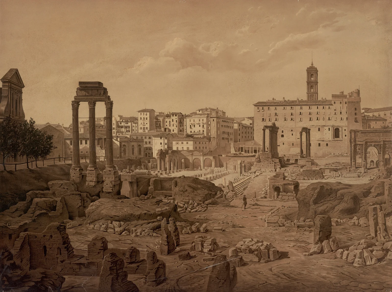 Forum Romanum av Josef Langl