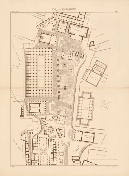 Forum Romanum av Josef Langl