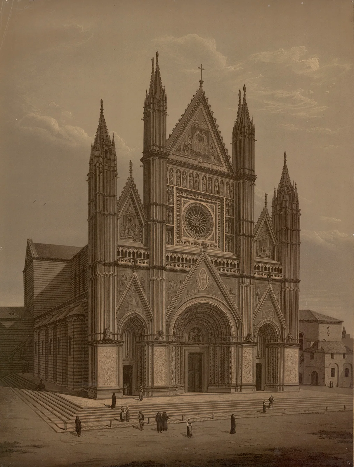 Orvieto Cathedral av Josef Langl