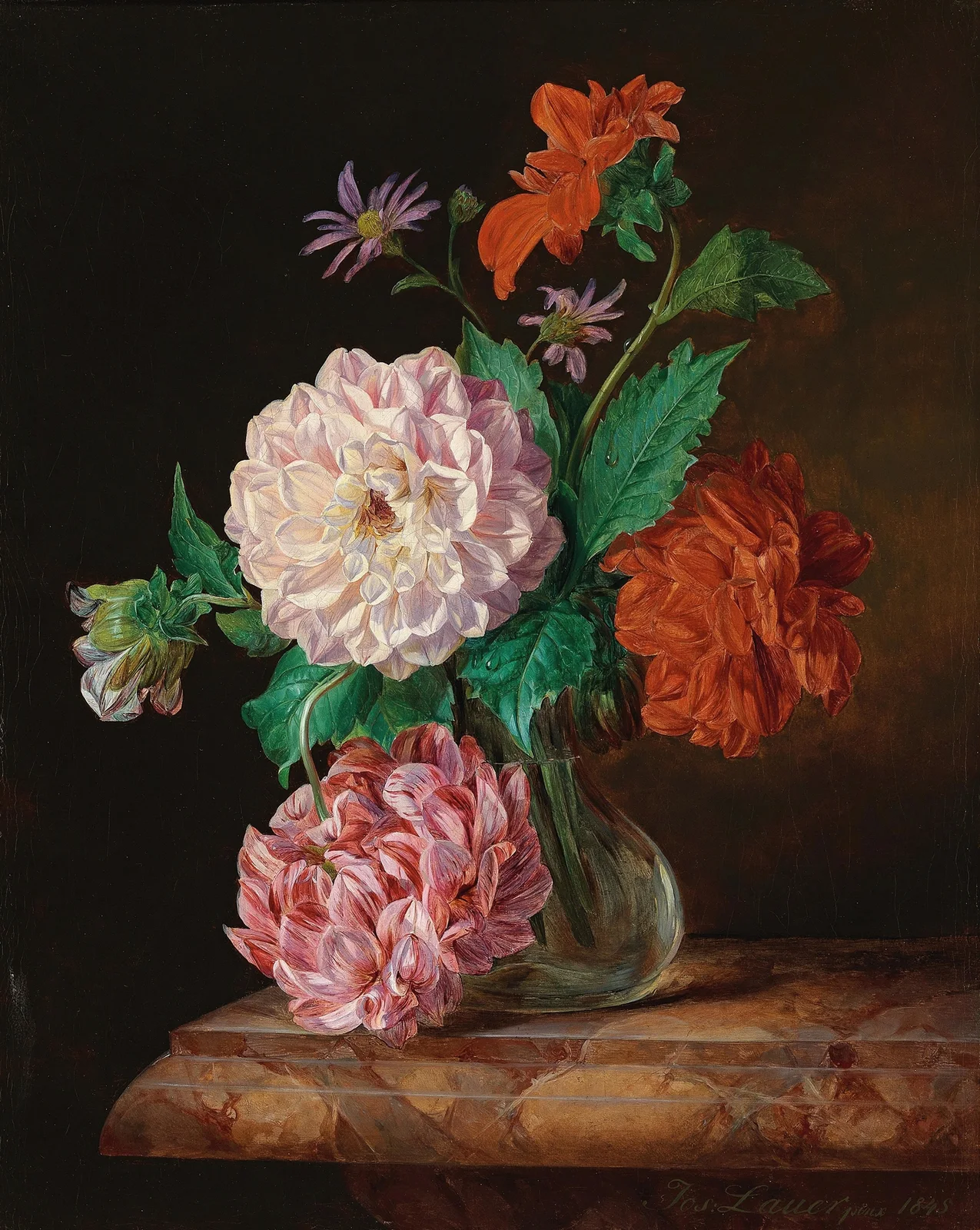 Blumenstück av Josef Lauer